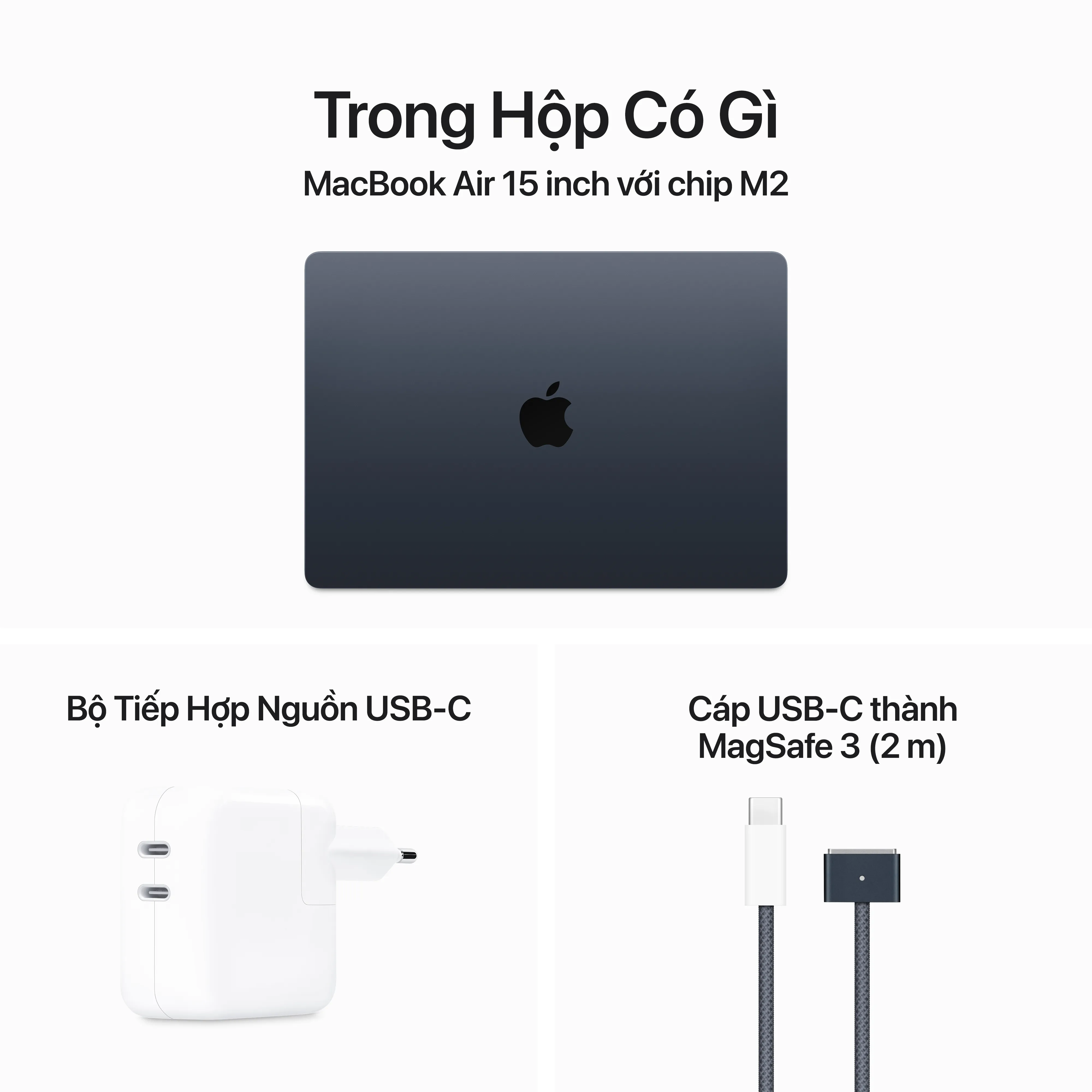 Macbook Air 15 inch M2 2023 8GB 256GB | Chính hãng Apple Việt Nam slide image 10
