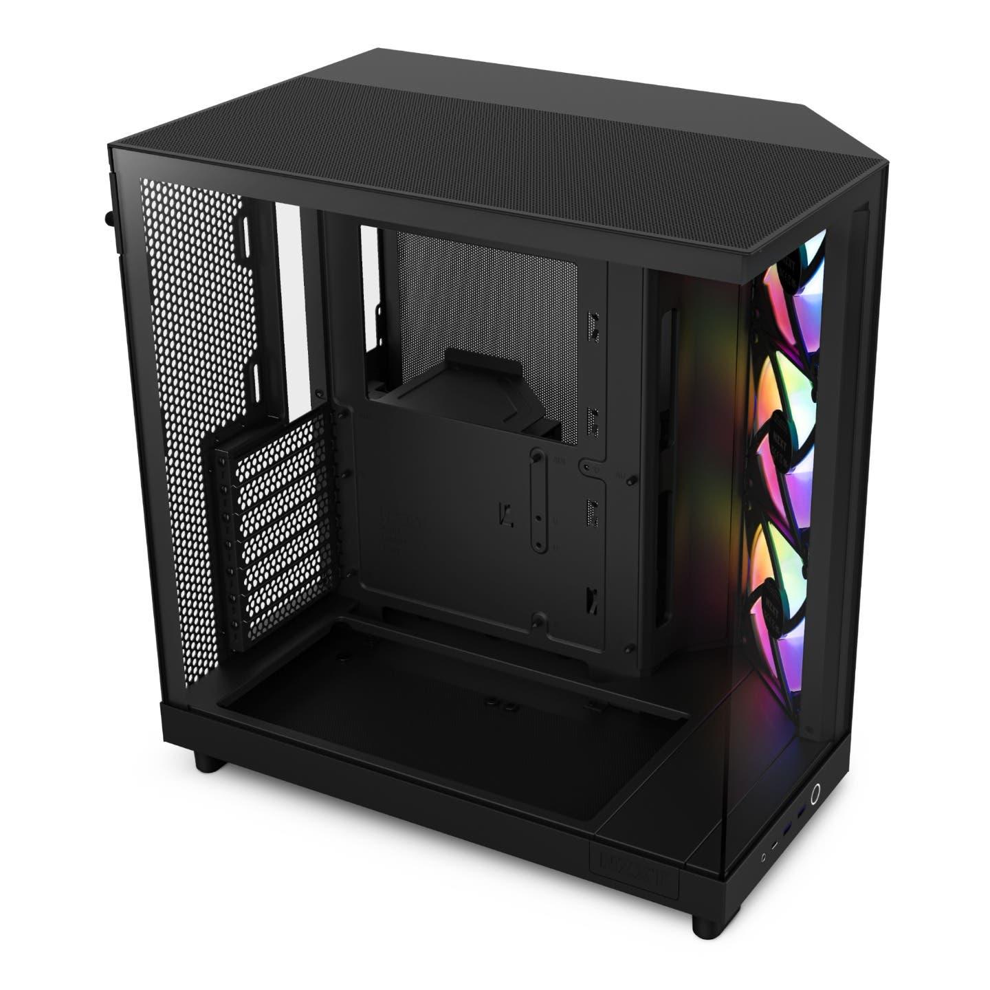 Vỏ case NZXT H6 Flow RGB ATX Mid Tower slide image 0