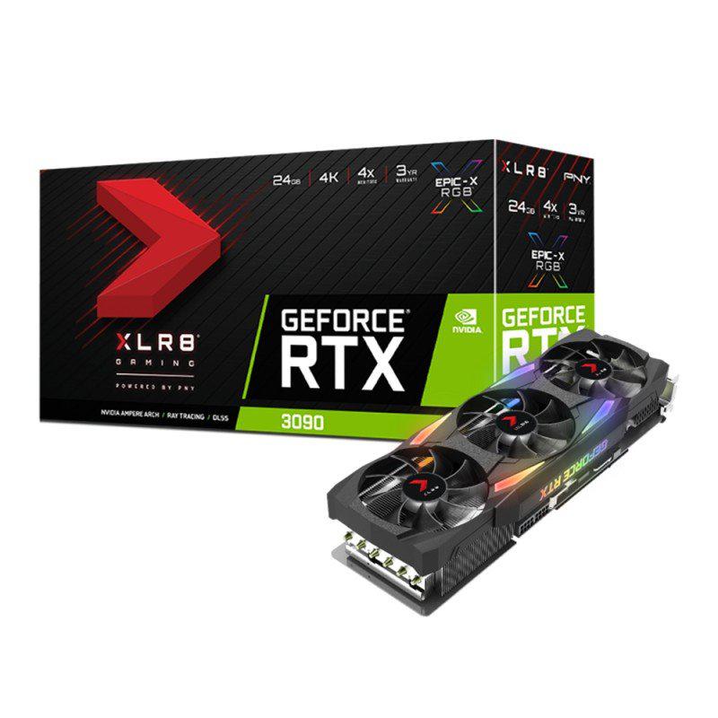Card đồ họa PNY XLR8 Gaming EPIC-X RGB GeForce RTX 3090 24GB slide image 0