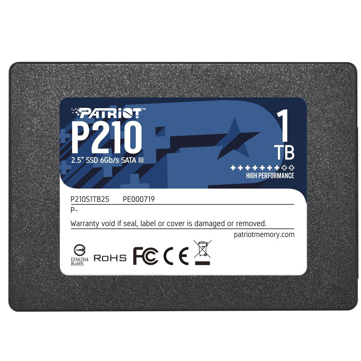 Ổ cứng SSD Patriot P210 1TB 2.5" slide image 0