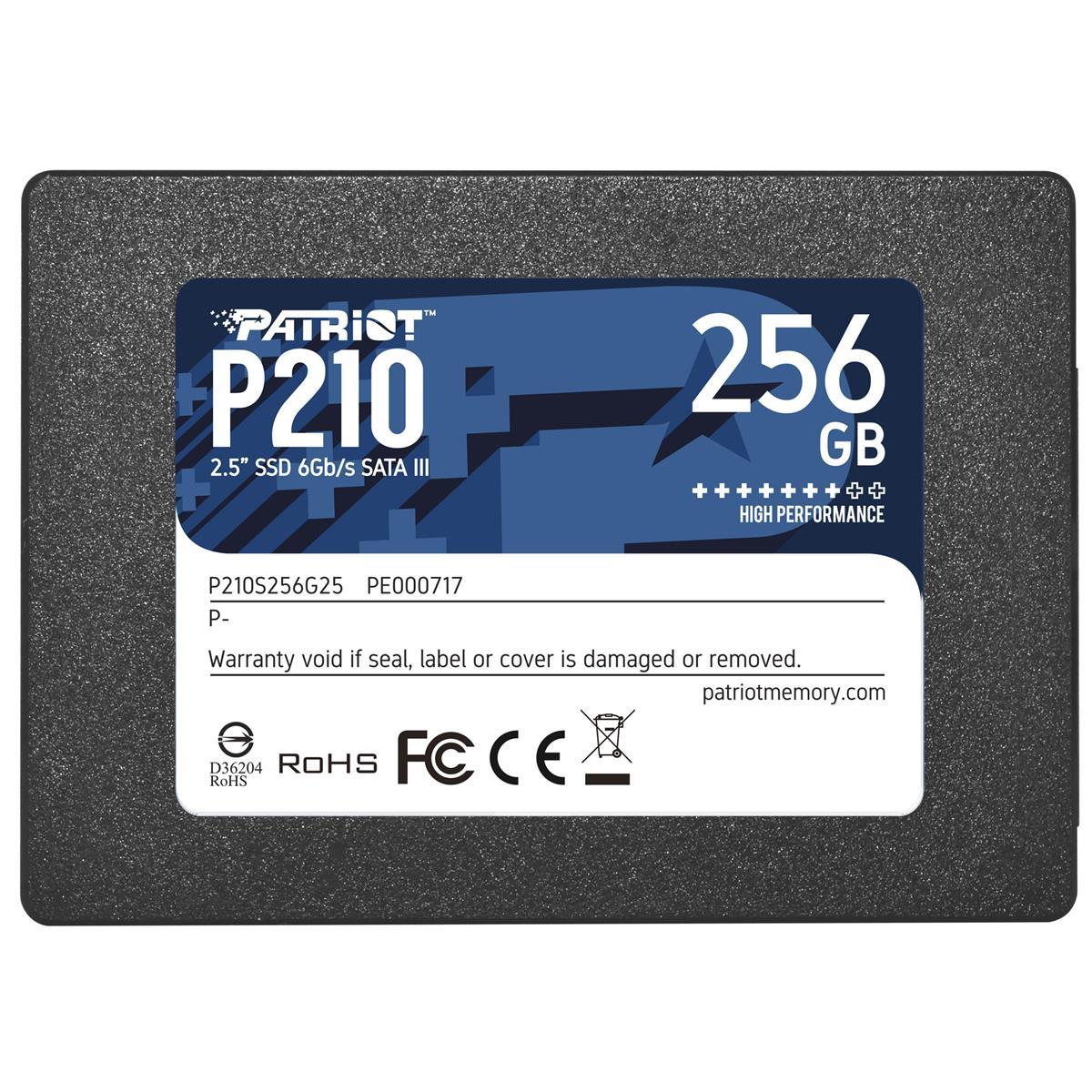 Ổ cứng SSD Patriot P210 256GB 2.5" slide image 0