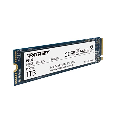 Ổ cứng SSD Patriot P300 1TB M.2-2280 PCIe 3.0 X4 NVME slide image 2