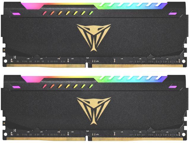 RAM Patriot Viper Steel RGB 32GB (2x16) DDR4-3200 CL18 (PVSR432G320C8K) slide image 0