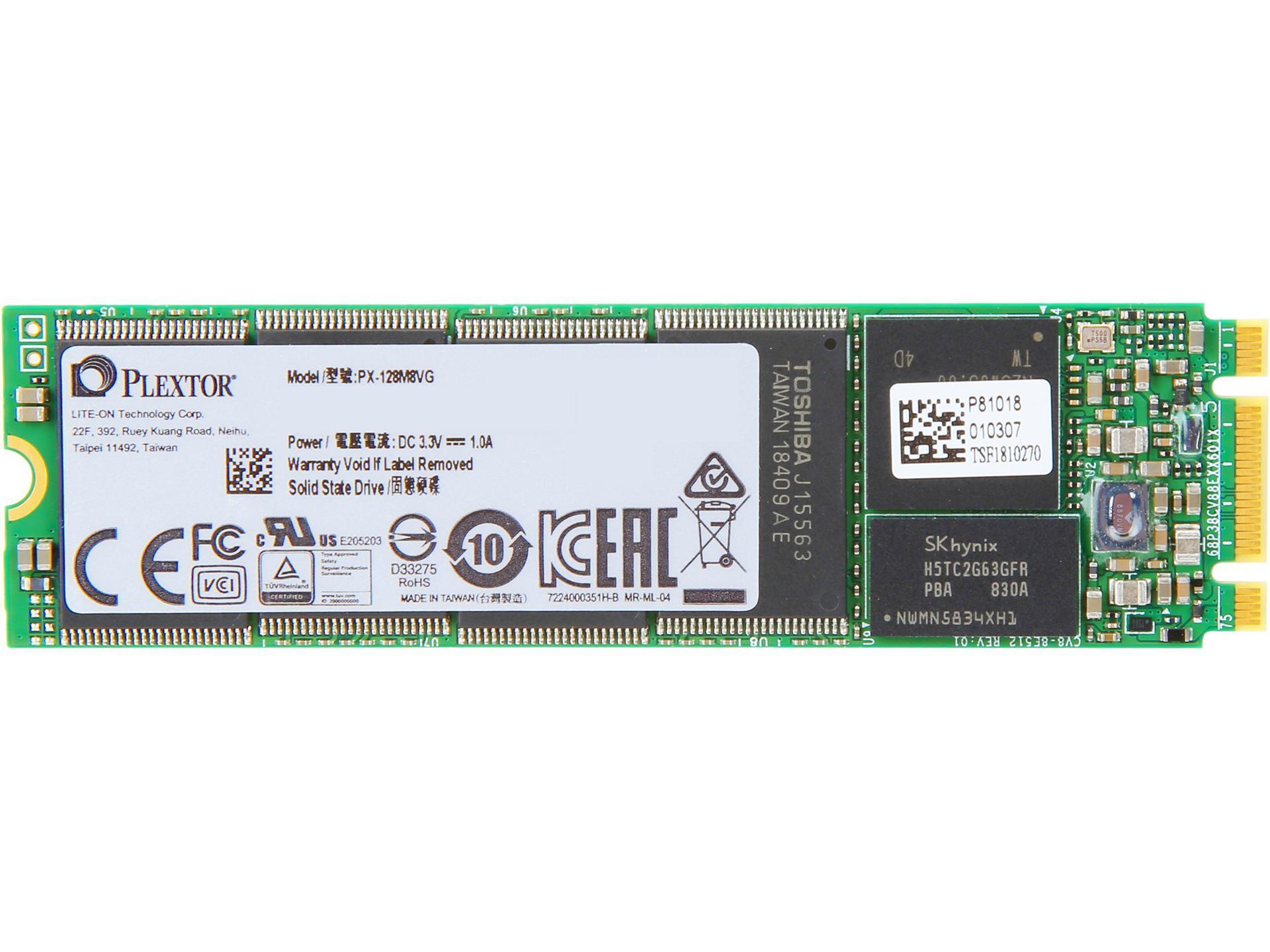 Ổ cứng SSD Plextor M8VG 128GB M.2-2280 SATA slide image 0