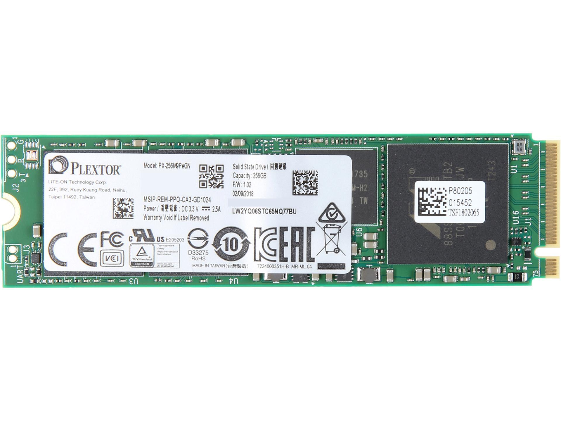 Ổ cứng SSD Plextor M9Pe 256GB M.2-2280 PCIe 3.0 X4 NVME slide image 0