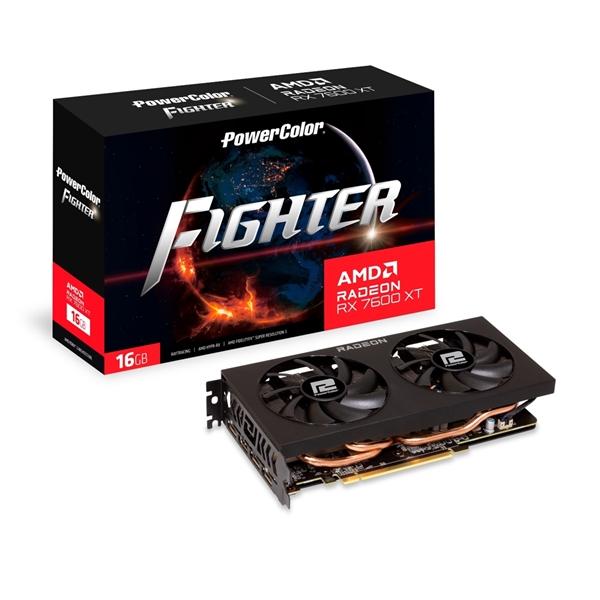 Card đồ họa PowerColor Fighter Radeon RX 7600 XT 16GB slide image 0