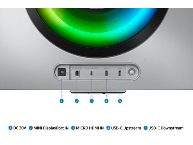 Màn hình Samsung Odyssey G8 34.0" 3440x1440 175Hz cong slide image 8