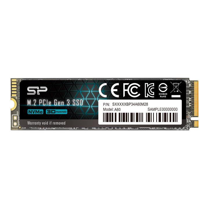 Ổ cứng SSD Silicon Power P34A60 512GB M.2-2280 PCIe 3.0 X4 NVME slide image 0