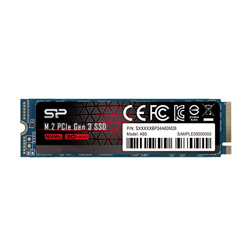 Ổ cứng SSD Silicon Power P34A80 2TB M.2-2280 PCIe 3.0 X4 NVME slide image 0