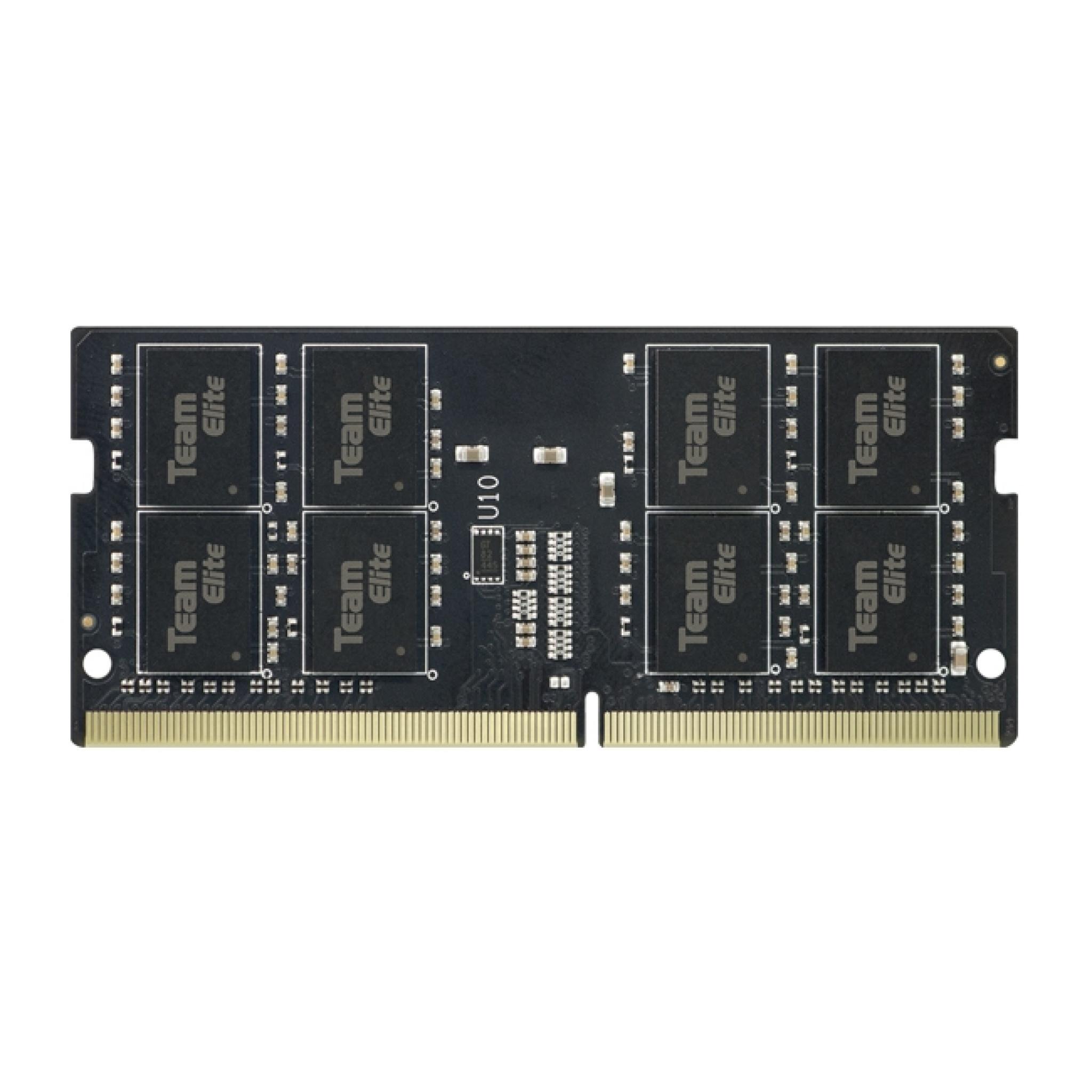 RAM TEAMGROUP Elite 8GB (1x8) DDR4-3200 SODIMM CL22 (TED48G3200C22-S01) slide image 0