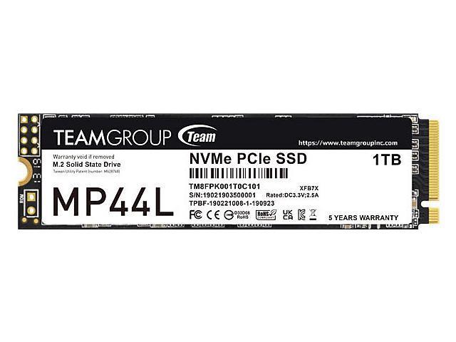 Ổ cứng SSD TEAMGROUP MP44L 1TB M.2-2280 PCIe 4.0 X4 NVME slide image 0