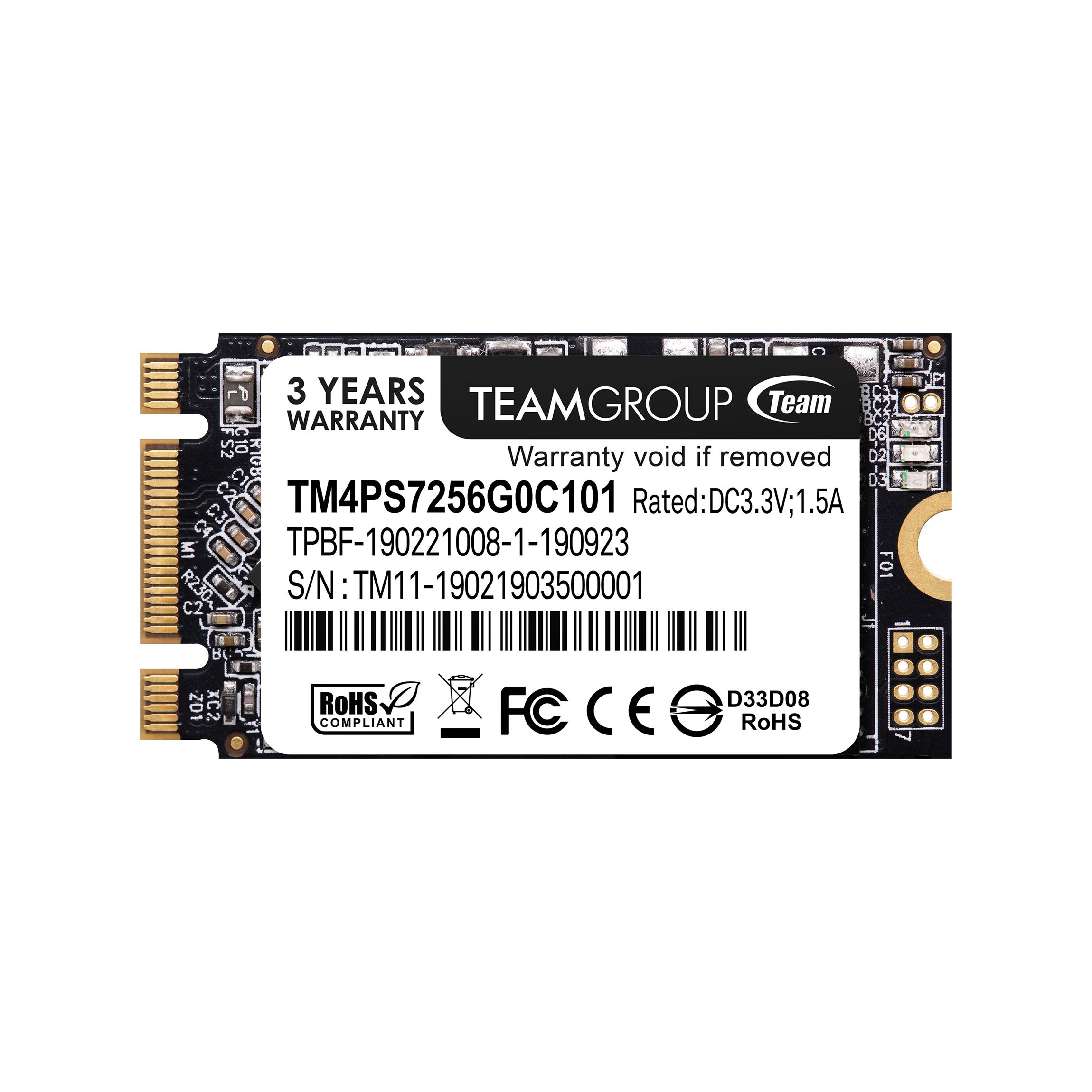 Ổ cứng SSD TEAMGROUP MS30 256GB M.2-2242 SATA slide image 0