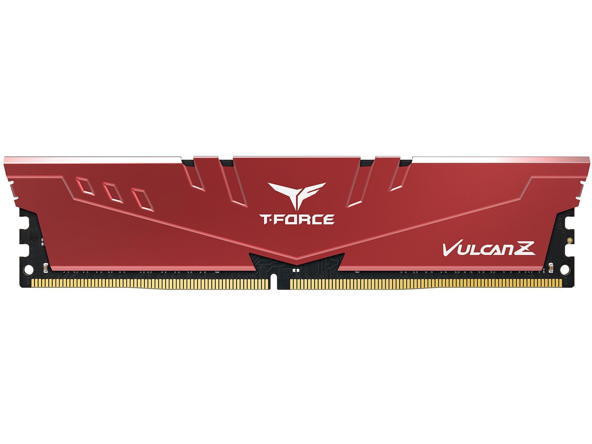 RAM TEAMGROUP T-Force Vulcan Z 8GB (1x8) DDR4-3200 CL16 (TLZRD48G3200HC16C01) slide image 0