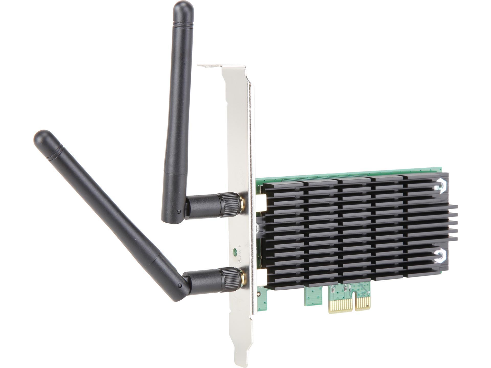 Card mạng không dây TP-Link Archer T4E 802.11a/b/g/n/ac PCIe x1 slide image 0