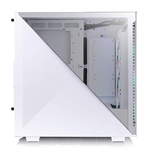Vỏ case Thermaltake Divider 300 ARGB Snow Triangular ATX Mid Tower slide image 2