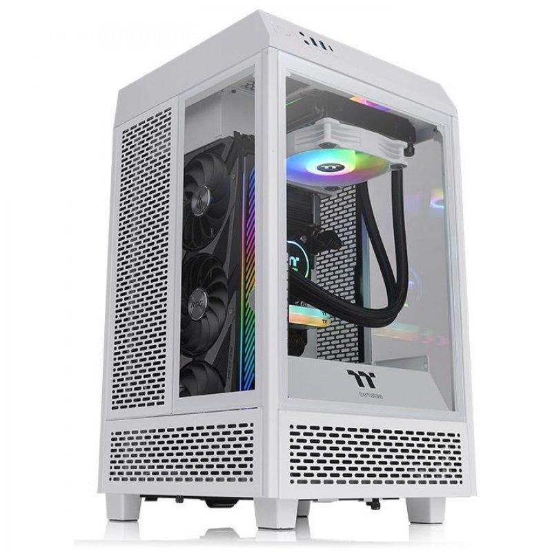 Vỏ case Thermaltake The Tower 100 Snow Mini ITX Tower slide image 0