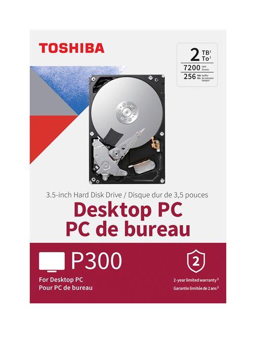 Ổ cứng HDD Toshiba P300 2TB 3.5" 5400 RPM slide image 0