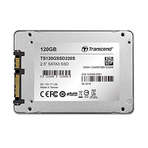 Ổ cứng SSD Transcend TS120GSSD220S 120GB 2.5" slide image 1